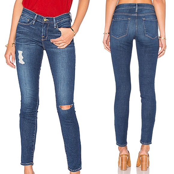 Frame Denim Denim - FRAME DENIM Le Skinny De Jeanne in Ingraham